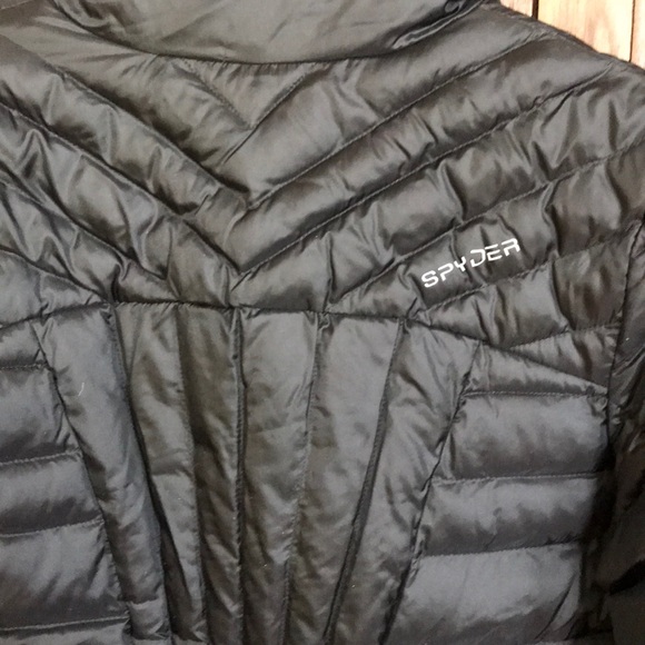 Spyder Girls Large 14/16 Jacket NWT Black ProW-B - Picture 8 of 8